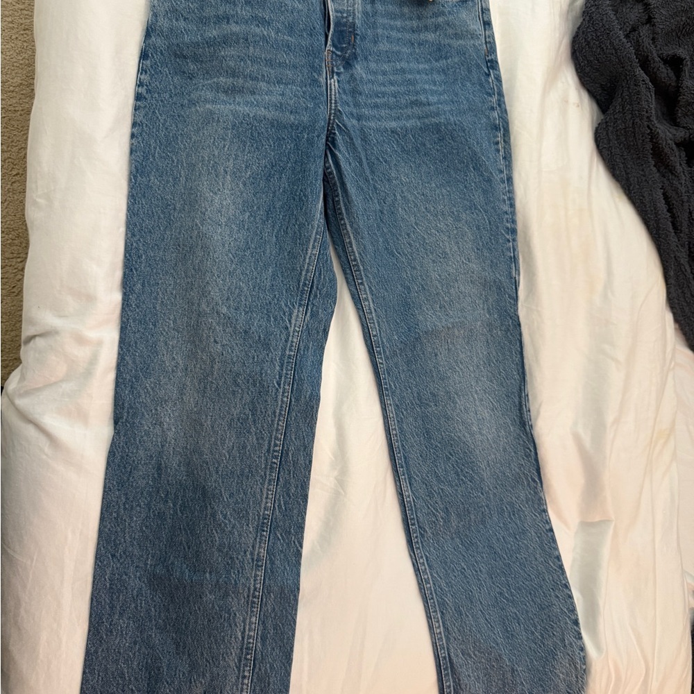 Reformation Light Blue Denim Jeans